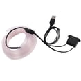thumbnail image 2 of Sidaley Iluminación interior del coche Tira de LED Decoración Guirnalda Línea de tubo de cuerda de alambre Luz de neón flexible con unidad de Automoción decorativa y accesorios luz blanca Sidaley VI000919-01B, 2 of 6