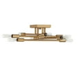 thumbnail image 3 of Lyrique 8-Light Ceiling Light in Warm Brass, 3 of 5
