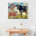 thumbnail image 2 of Orinice  Cow Farm Sign UnFramed Art Print Poster Ready for Framing by K, Onna 16x12in, 2 of 6