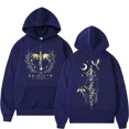 thumbnail image 3 of Basgiath War-Sudadera con capucha de cuarta ala para hombre y mujer, suéter holgado de dragón Retro, ropa de gran tamaño, 3 of 5