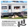 thumbnail image 2 of Metal RV Door Handle Entry Door Hardware RV Grab Entry Door Assist Bar Right Hand Handle Set For Travel Trailer ,Safe Reliable, 2 of 6