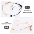thumbnail image 3 of Ear Mounted Microphone Skin Tone Abs 1Pcs For Broadcasters Speaking, 3 of 8