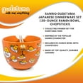 thumbnail image 7 of Sanrio Gudetama Japanese Top Ramen Dinnerware Set | 20-Ounce Ramen Bowl, Chopsticks, 7 of 7