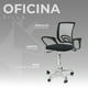 thumbnail image 4 of Sillas de Oficina Ergonomicas para Escritorio con Respaldo de Tela Transpirable y Soporte Lumbar - Sillas Ejecutiva con Ruedas de Altura Ajustable Set de 4 Sillas, 4 of 8