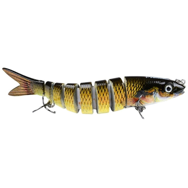 Señuelo de pesca para Bass 8 Segment Bass Señuelos Bionic Hooks Pesca Zulema Señuelos de pesca de lubina