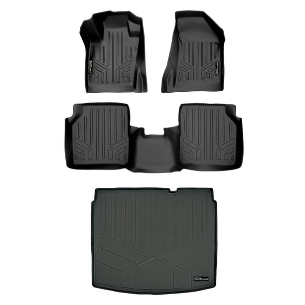 Smartliner Custom Floor Mats Cargo Liner Set for 172019 Jeep Compass