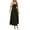 D Green, variant on Adeawade Winter Dresses For Women Dress Square Neck Long Sleeveless Maxi Dress For Outing Spring Summer Fall Flowy Solid Color Strap Dress Black L