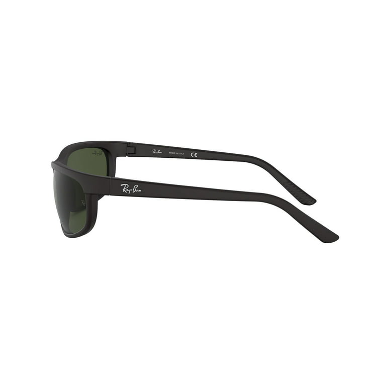Unisex Predator Rectangular Sunglasses Classic Brown Ban Ray 2 62 RB2027 650833 B-15