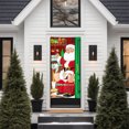 thumbnail image 4 of Decoración Navideña para Puerta de Entrada 2024 onlyliua Pancarta Impresa En Papá Noel Feliz Navidad, 4 of 7