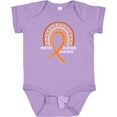 thumbnail image 3 of Inktastic Multiple Sclerosis Awareness Orange Ribbon Rainbow Boys or Girls Baby Bodysuit, 3 of 5