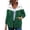 Inverlee Green-WOMENS CLOTHES, variant on Womens Color Block Stand Collar Full Zip Jacket Drawstring Hood Side Pockets Loose Casual Fall Sweatshirts Jackets Outerwear Coats Pink S