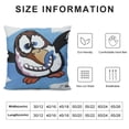 thumbnail image 5 of Orinice Cartoon Character Graphic Decorative Cushion Throw Pillow Cover for Home Sofa, 1PC High-Quality Year-Round Use 20x20in, 5 of 5