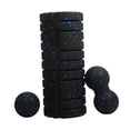 thumbnail image 2 of Lipstore Foam Roller Set Comfortable Portable Block for Home Gym Office Exercise B, 2 of 8
