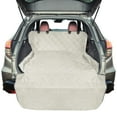 thumbnail image 1 of F-color SUV Cargo Liner para perros, resistente al agua, funda de carga para mascotas, funda para asiento de perro, alfombrilla para SUV, sedanes, furgonetas, con protector de solapa de parachoques, a, 1 of 5