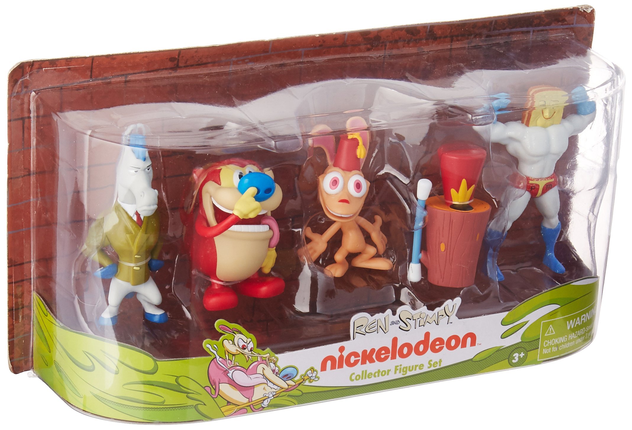 Nick 90's Just Play Ren & Stimpy Toy Figures