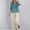 Light blue, variant on Womens linen 2 Piece Outfits Boho Two Piece Sets For Women Linen Work Sets For Women Beach Travel Set Oversized Linen Shirts For Women Matching Linen Sets Women Clothing Vacation Clothes