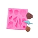 thumbnail image 5 of Naiovety DIY concha de mar estrella de mar molde de silicona Fondant jabón moldes reutilizable antiadherente galletas para hornear para Type2 NO2, 5 of 6