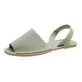thumbnail image 2 of Zapatos de mujer Moda Color sólido Minimalista Temperamento Cómodo Boca de pescado Zapatillas Sandalias Wmkox8yii  shjk8087, 2 of 9