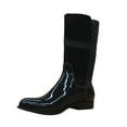 thumbnail image 4 of Ish Original Official Women Black Fashion Belt Rain Boots MX-9221BK US 6-10 (M), 4 of 6