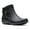 Black Tumbled, variant on ® Ashland Mabel Women's Leather Ankle Boots Color: Black Tumbled Size: 7
