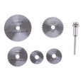 thumbnail image 2 of Rongfmy 6 Pieces Mini Circular Saw Wheel Woodworking Cutting Disc Wheel For Rotary Tool, 2 of 6