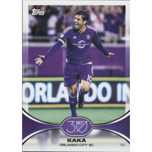 La tarjeta coleccionable encabeza el 30 aniversario de la MLS 2025 Kaká Orlando City