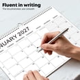 thumbnail image 5 of SDOHIG 2027-2028 English Wall Calendar, 18-Month Coil-Bound Planner, Compact A4 Size, Monthly Layout with Generous Note Space, Portable Organizer for Daily & Long-Term Planning, 5 of 8