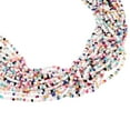 thumbnail image 3 of SHOP LC Multi Color Layered Beaded Goldtone Necklace for Women Jewelry Size 20" Birthday Gifts for Women, 3 of 7