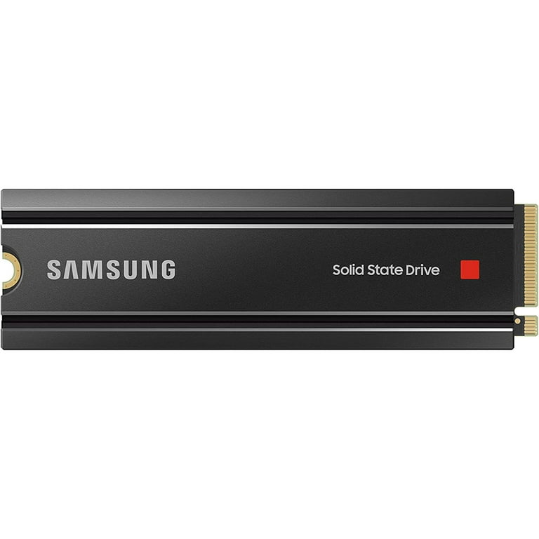 Samsung 980 PRO 1TB PCIe 4.0 NVMe SSD with Heatsink for PC/PS5, 2