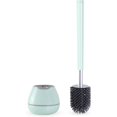 thumbnail image 2 of Toilet Brush and Holder Set,  Toilet Bowl Cleaner Brush, Toilet  Brush with Tweezers for Bathroom Cleaning, RV Accessories and House Organization -Haves - Green/Aqua, 2 of 7