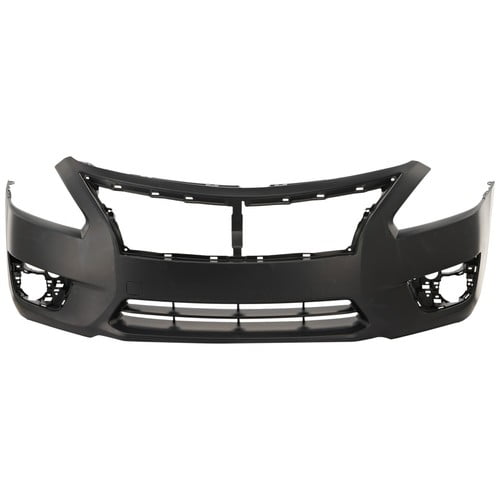 Front Bumper Cover For 2013-2015 Nissan Altima Sedan with Fog Light Holes Primed