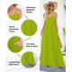 thumbnail image 3 of Vestido Wolddress 2025 para mujer, casual, sin mangas, talla grande, verde, 3 of 6