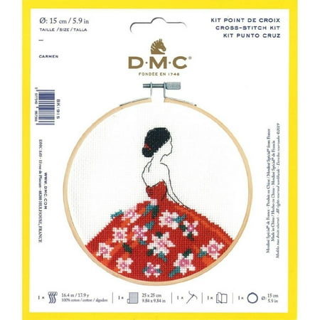 UPC: 0077540987566 | DMC Counted Cross Stitch Kit Carmen