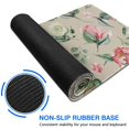 thumbnail image 6 of Long Mouse Pads for Desk,Pioneer Flower Floral Print Pattern Desk Mats on Top Of Desks, Desk Mouse Pad Extra Large with 3mm Non-Slip Base and Stitched Edge for Gaming,Office,Work,Home 47.3"x23.6", 6 of 6