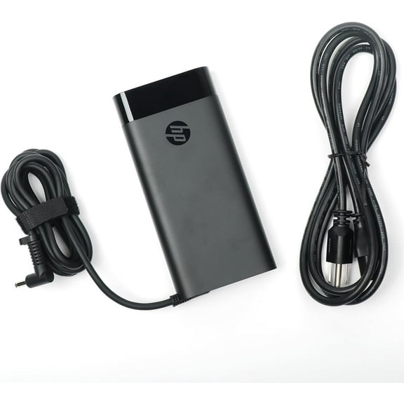 HP 19.5V 10.3A 200W AC Adapter for HP ZBook 17 G5 Series, HP Laptop 15-dc0000 Series, Compatible with P/N: TPN-DA10, L00818-850, L00895-003, ADP-200HB B, W2F75AA.