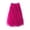 Hot Pink, variant on Women's Midi Irregular Tulle A-line Elastic High Waist Puffy Skirt Beige