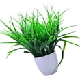 thumbnail image 4 of Planta artificial, mesa de interior, maceta falsa para decoración del hogar, planta en maceta de simulación, grande Inevent HA8799-01B, 4 of 6