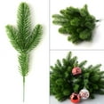 thumbnail image 3 of Artificial Green Pine Needles Branches -Small Pine Twigs Stems Picks-Fake Greenery Pine Picks for Christmas Garland Wreath Embellishing and Home Holiday Garden Decoration,30pcs, 3 of 8