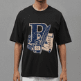 thumbnail image 2 of Men's 100% Cotton Short Sleeve Crewneck Graphic T-Shirt, Soft Breathable Moisture Wicking Casual Basic S-3XL, 2 of 7