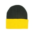 thumbnail image 2 of Bonnet à Revers Bicolore - Vert/jaune, 2 of 2