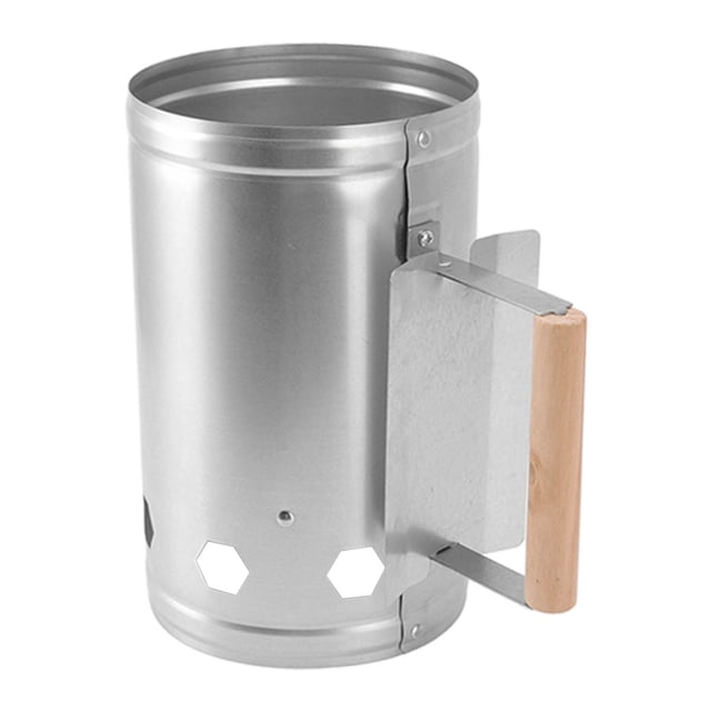 Démarreur de Cheminée de Barbecue, Démarreur de Cheminée de Gril Portable Accessoires de Support de Barbecue Fiabilité Exceptionnelle