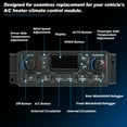 thumbnail image 4 of Módulo de control del clima del calentador de aire acondicionado Unique Bargains para Chevrolet Corvette C5 5.7L 1997-2004 Panel de control HVAC No.16256018/09352181/16254311, 4 of 7