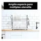 thumbnail image 4 of Escurridor Trastes Platos Fregadero Acero Inoxidable Moderno esquí esquí Gafas de esquí, 4 of 5