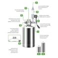 thumbnail image 4 of CO2 Generator Insertion Electromagnetic Valve Bubble Gauge 2L EU Plug, 4 of 5