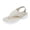 A Beige, variant on Women's Sandals Simple Soft Dressy And Casual Shoes Thong Toe Beach Shoes Casual Daily Wear Beige 36