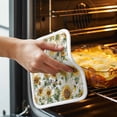 thumbnail image 3 of Farmhouse Sunflower Pot Holders for Kitchen Heatproof Potholder, 4 Pack Vintage Summer Botanical Hot Pads Multipurpose Oven Pads Cloth Potholders Trivet for Cooking and Baking, 3 of 8
