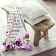 thumbnail image 5 of Gifts for Mom from Daughter Blanket 60\u201d X50\u201d - Mothers Day Birthday Gifts for Mom - Mom Gifts Blanket - Valentines Day Gifts for Mom - Flannel Soft Warm Cozy Throw Blankets for Bed Sofa, 5 of 6