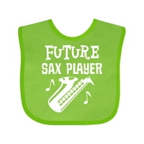 Inktastic Future Saxophone Player Childs Music Boys or Girls Baby Bib