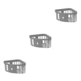 thumbnail image 4 of yingyy 1/2/3/5 Support de Baignoire de Support de Lavage Support de Rangement Durable Sans Perforation Décorations de Commodité Brosse à Dents Titulaire Gris 3PCS, 4 of 6