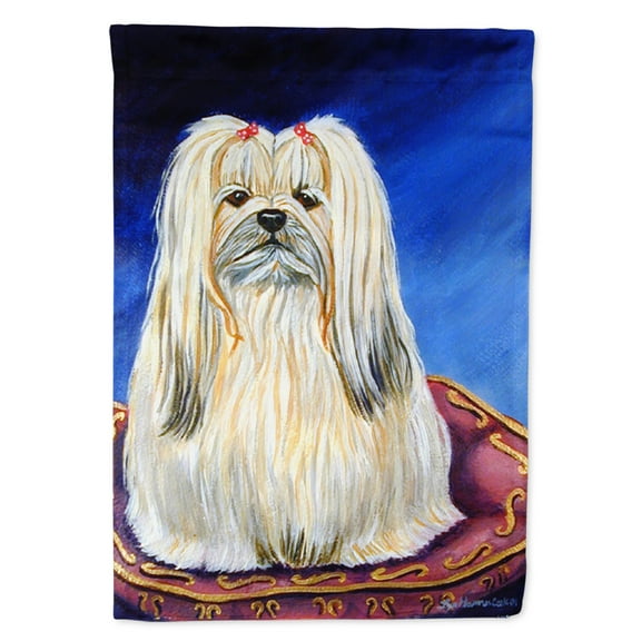 Carolines Treasures 7129-FLAG-PARENT Lhasa Apso Flag multicolor